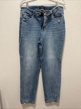 Judy Blue Faded Light Blue Slim Fit Jeans